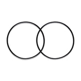 iSpring ORBX2 Replacement O-ring for WGB32B Series and WGB22B Series Whole House Water Filtration Systems - Pack of 2