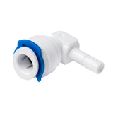 iSpring 0406SE x2 1⁄4” Stem Elbow to 3/8” Quick Fitting Connect, Pack of 2