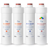 iSpring F4RO5004FAK 1-Year Replacement Filter Pack for RO5004F-AK Tankless Reverse Osmosis System