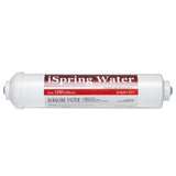 iSpring FA15US 10-inch Universal Inline Alkaline Replacement Water Filter Cartridge with Calcite for Reverse Osmosis RO System, pH , Made in USA.