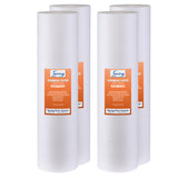iSpring FP220BX4 20” x 4.5” Water Filter Replacement Cartridges, Sediment Filter, 20 Micron, Fits Whole House Water Filtration Systems, Pack of 4