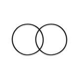 ORWX2 Replacement O-ring for WSP WSPSL WSPGR Series Reusable Spin Down Sediment Water Filter - Pack of 2