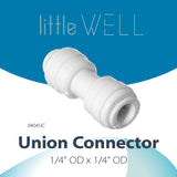 LittleWell 154KX2 1/4" Inline Quick Connect Fitting, 0404UCX2 154KX2, 2 Pack