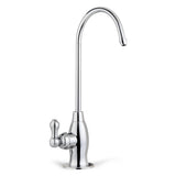 iSpring GK1-CHR Lead-Free Faucet for RO System and Drinking Water Filtration System, Contemporary Coke-Shaped Style, High Spout, Luxury Chrome Finish