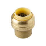 LittleWell AESPF8 Brass 1/2'' Push-Fit End Stop, works the same as SharkBite