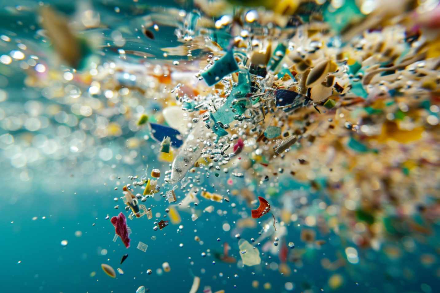Microplastics in drinking water contamination