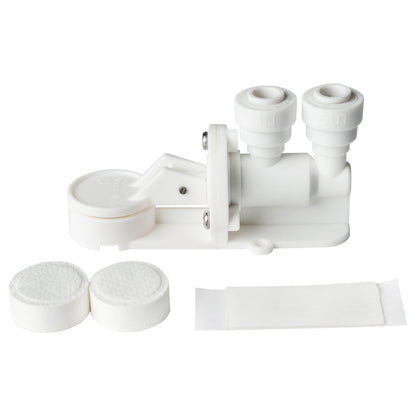 iSpring ALS1 Leak Detector and Shut-Off Valve for Reverse Osmosis and Under Sink Water Filtration Systems - 1/4" Quick Connect