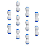 LittleWell 154KX10 1/4" Inline Quick Connect Fitting, 0404UCX10 154KX10, Pack of 10
