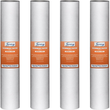 iSpring ‎FP25X4 High Capacity 20” x 2.5” Water Replacement Cartridges Fine Sediment Filter, 5 Micron, 4 pieces, White, 4 Count