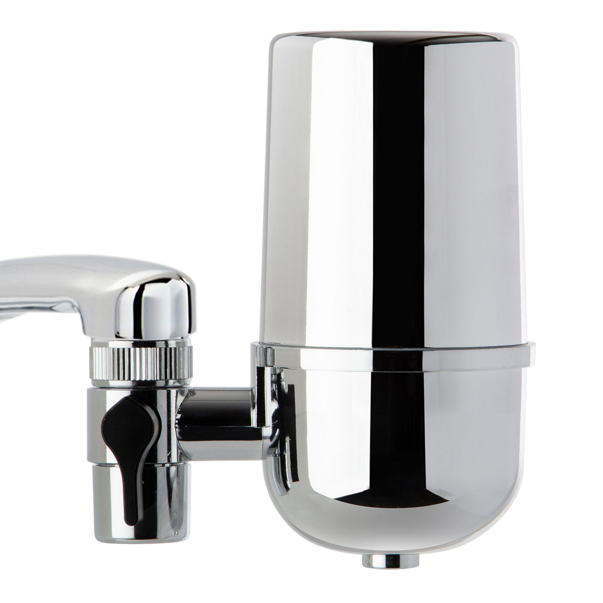 iSpring DF1 Series Faucet Water Filter, Carbon Block Water Filtration System, Tap Water Filter, Reduces Chlorine, Heavy Metals and Bad Taste -1 Filter Included