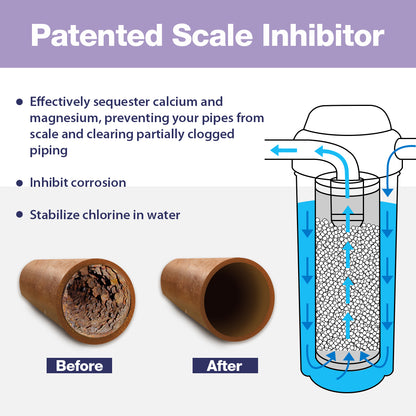 iSpring WSP50ARB+WDS150K+WF150K+WGB32BM+UVF55FS Well Water Solution with Finest 3-stage    Iron &amp; Manganese Removal
