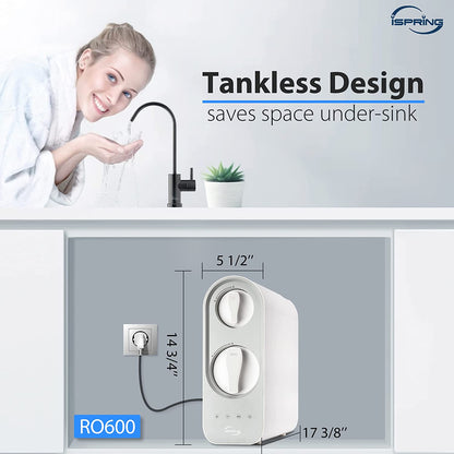 iSpring WSP50ARJ+WF150K+RO600 Soft City Water Solution