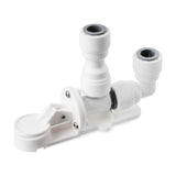iSpring ALS3 Leak Detector and Shut-Off Valve for iSpring Reverse Osmosis and iSpring Under Sink Water Filtration Systems with 3/8" Quick Connect, White