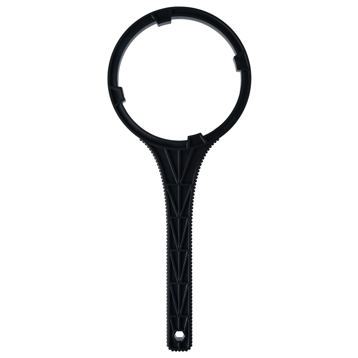 iSpring AWR3L Long Filter Housing Wrench for 4.5” Whole House Water Filters - Durable Spanner Tool, Easy-Grip Design to Unscrew, Black