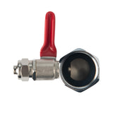 iSpring AER6BV3 Water Supply Connector for T11M / T20M Elbow Reducer Ball Valve (3/4 inch Female NPT, 3/8 inch Tube )