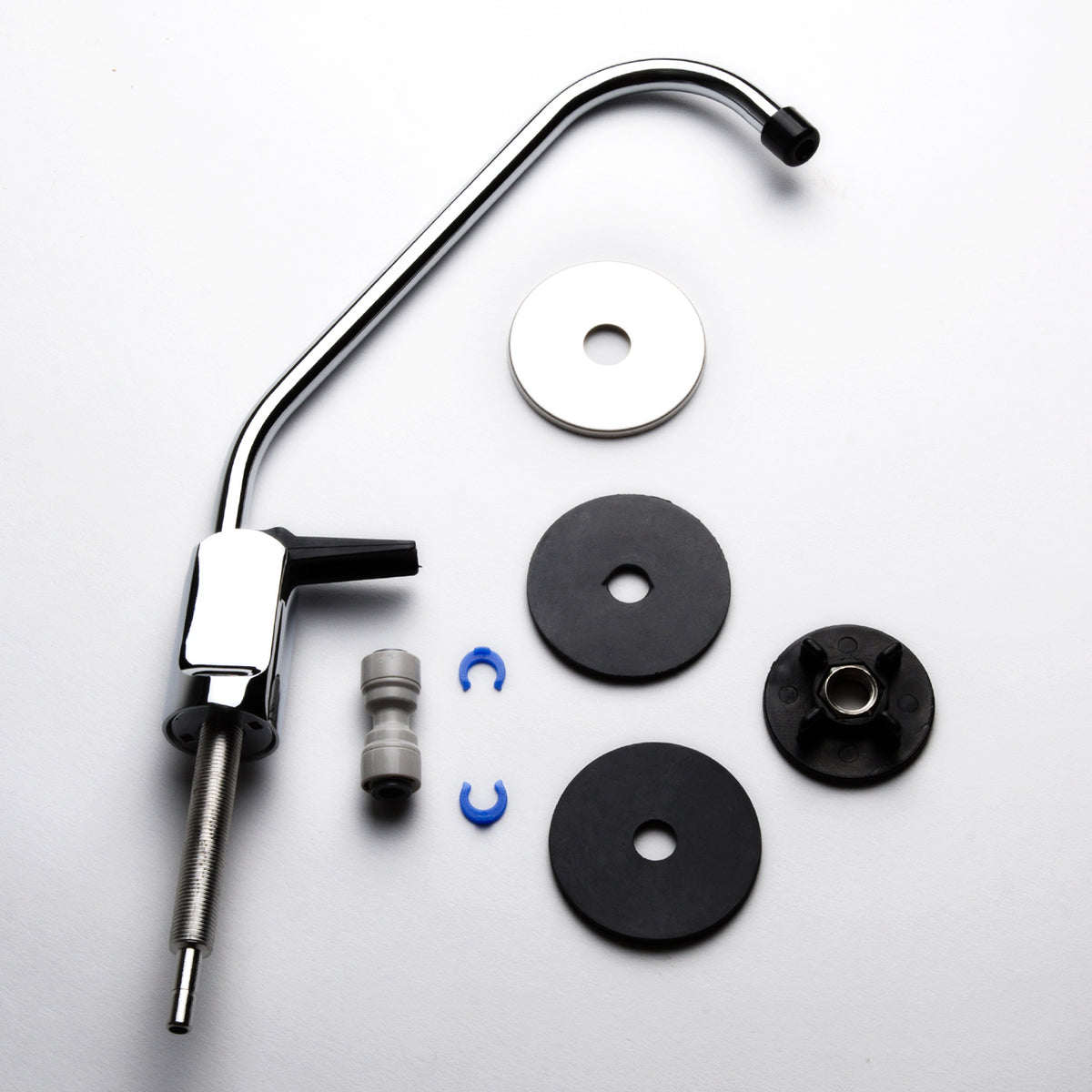 iSpring GB1 Lead-Free Reverse Osmosis Drinking Water Filter, Standard Non-Air Gap RO Faucet, Chrome