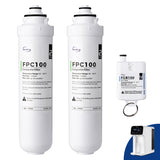 F3RCD100 1-Year Replacement Filter Pack for RCD100 RO System Countertop, Includes FPC100 x2, FCB100 x1, 3 Pieces