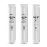 iSpring F3RCD100HC-T 2-Year Replacement Filter Pack for RCD100-THCW Countertop Reverse Osmosis System , Includes FPT100 x2, MCD100HC x1, 3 Pieces