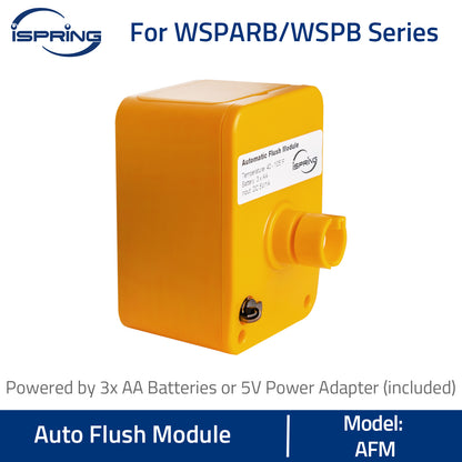iSpring AFMWSP50ARB Reusable Spin-down Sediment Water Filter Auto Flushing Touch-Screen