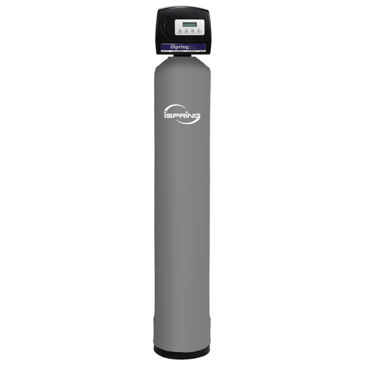 iSpring WCFM500K Iron, Manganese, and Hydrogen Sulfide Water Filtration System, Whole House or Well Water, Set &amp; Forget, Last up to 10 Years