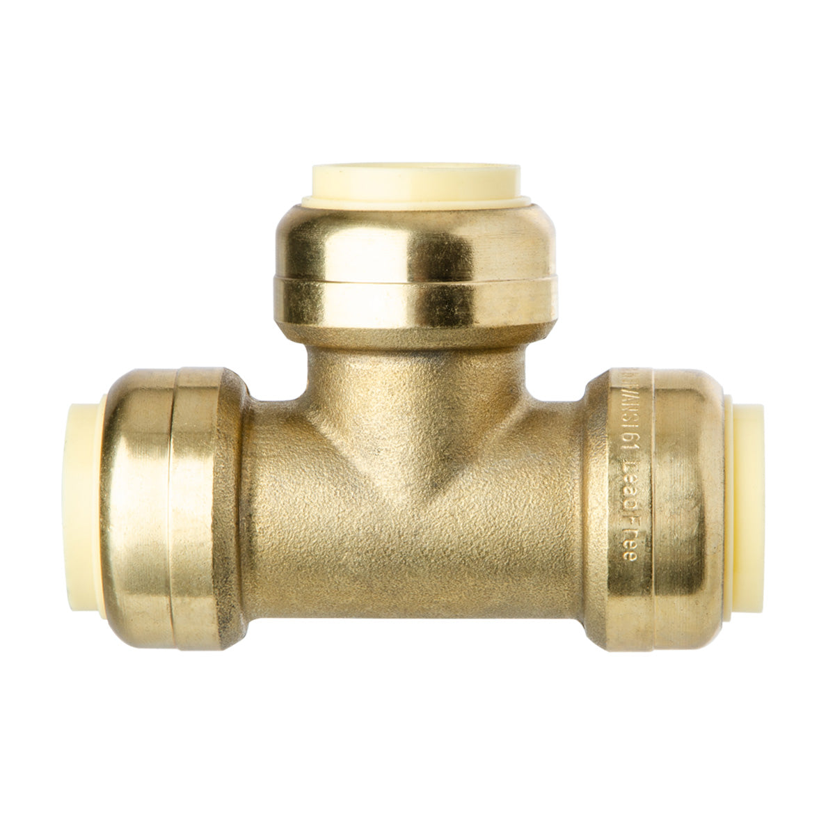 LittleWell ATPF12 Brass 3/4''X 3/4''X 3/4'' Push Fit Tee, works the same as SharkBite