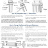iSpring F7RO 10" x 2.5"; Standard Reverse Osmosis Water Filter 1-year Replacement Cartridges, 7-piece