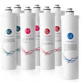 iSpring F7-CUA4 replacement set, Fits CU-A4 Ultra Filtration 7-piece Filter Pack