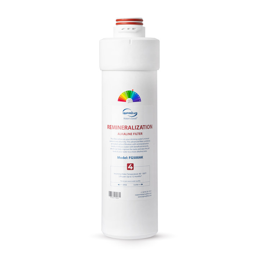 iSpring FG500AK Activated Carbon Alkaline Replacement Filter for RO5004F-AK Tankless Reverse Osmosis Water Filtration System, Lasts up to 12 Months
