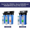 iSpring FM25B - Iron Manganese Reducing Replacement Water Filter, High Capacity,4.5" x 20"