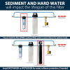 iSpring FM25B - Iron Manganese Reducing Replacement Water Filter, High Capacity,4.5" x 20"
