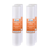 iSpring FP150X4 50 Micron 10"x2.5" Standard Sediment Water Filter Replacement Cartridges, 4-Pack