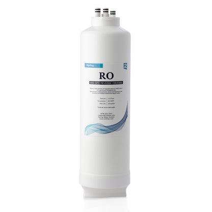 iSpring MRO500 NSF/ANSI 58 Certified RO Membrane Replacement Filter for Tankless Reverse Osmosis Water Filtration System RO500, 500 GPD