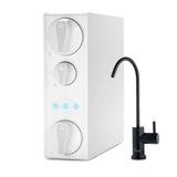 iSpring RO500-ORB NSF Certified Tankless RO Reverse Osmosis Water Filtration System, 500 GPD Fast Flow, Oil Rubbed Faucet, 2:1 Pure to Drain Ratio, White