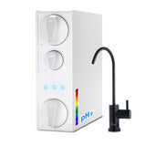 iSpring RO500AK-ORB NSF Certified Tankless RO Reverse Osmosis Water Filtration System, 500 GPD Fast Flow with Natural pH Alkaline Remineralization, Oil Rubbed Faucet, 2:1 Pure to Drain Ratio, White