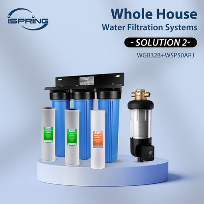 iSpring WSP50ARJ+WGB32B City Water Solution