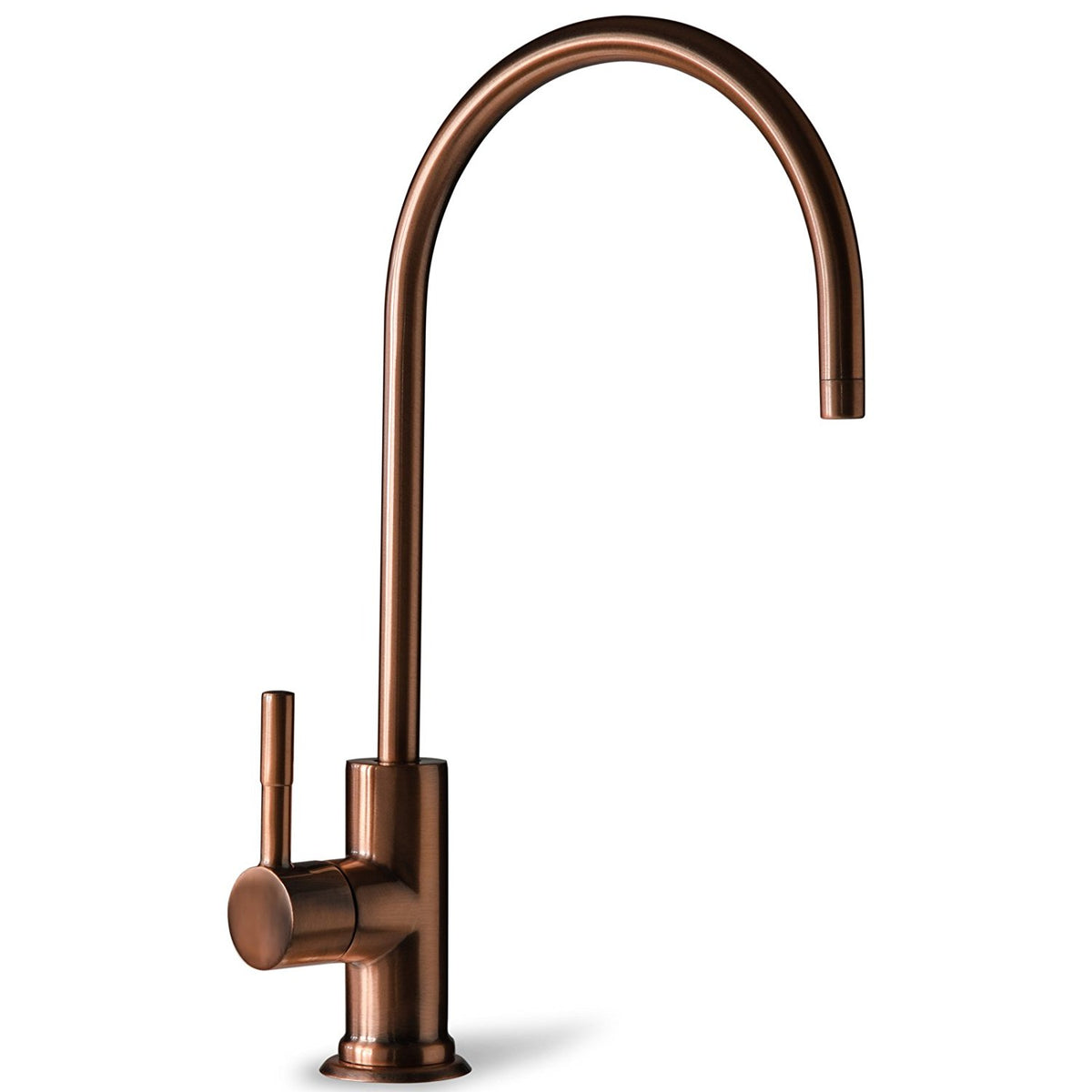 iSpring GA1-AW Reverse Osmosis Faucet, Lead-Free Contemporary Drinking Water Faucet for RO Systems, High Spout, Antique Wine Finish