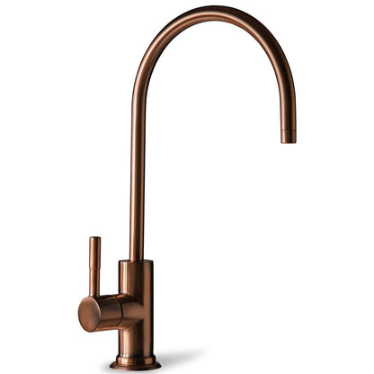 iSpring GA1-AW Reverse Osmosis Faucet, Lead-Free Contemporary Drinking Water Faucet for RO Systems, High Spout, Antique Wine Finish