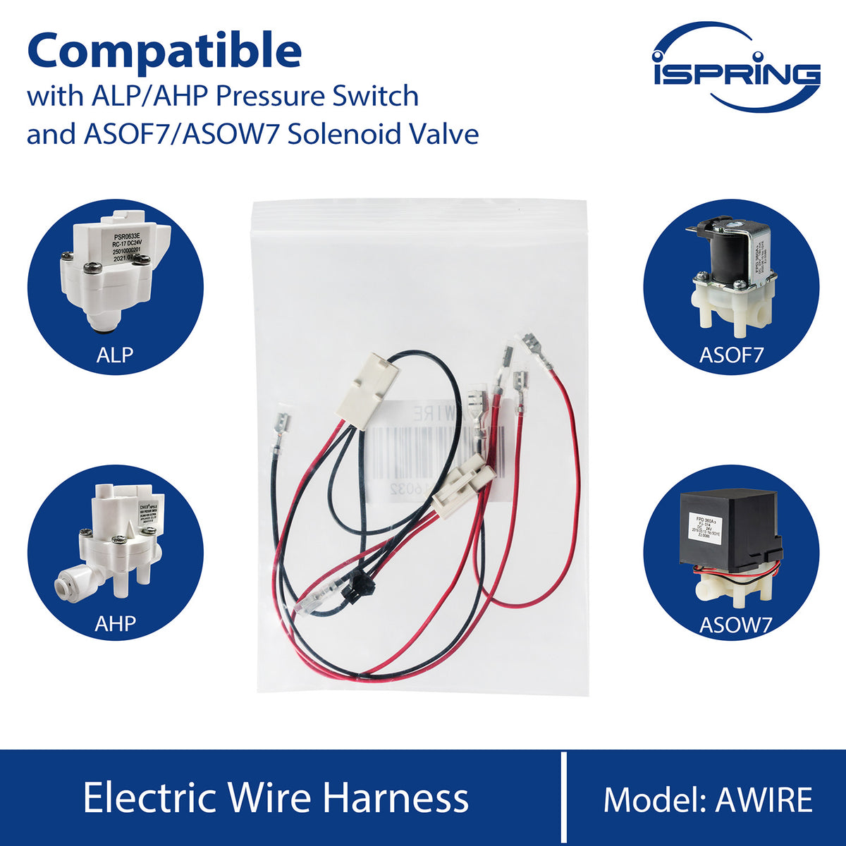 iSpring Electric Wire Harness for ALP/AHP and ASOF7/ASOW7