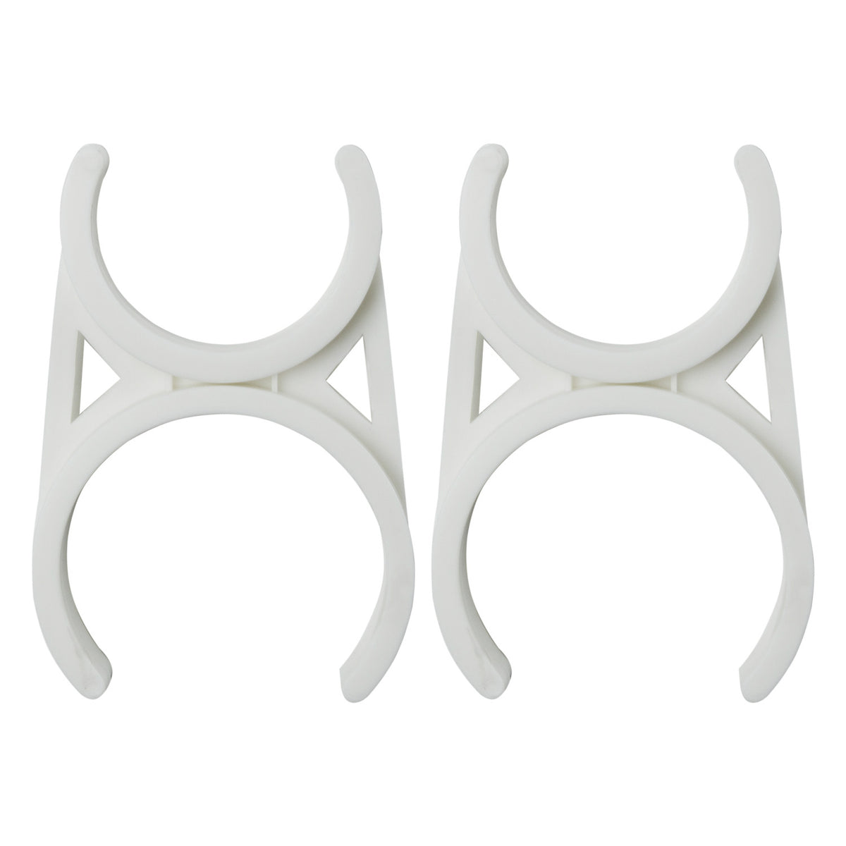 iSpring ACN23X2 Add-on Filter to Membrane Clamps #ACN23 Set of 2, White 2 Piece