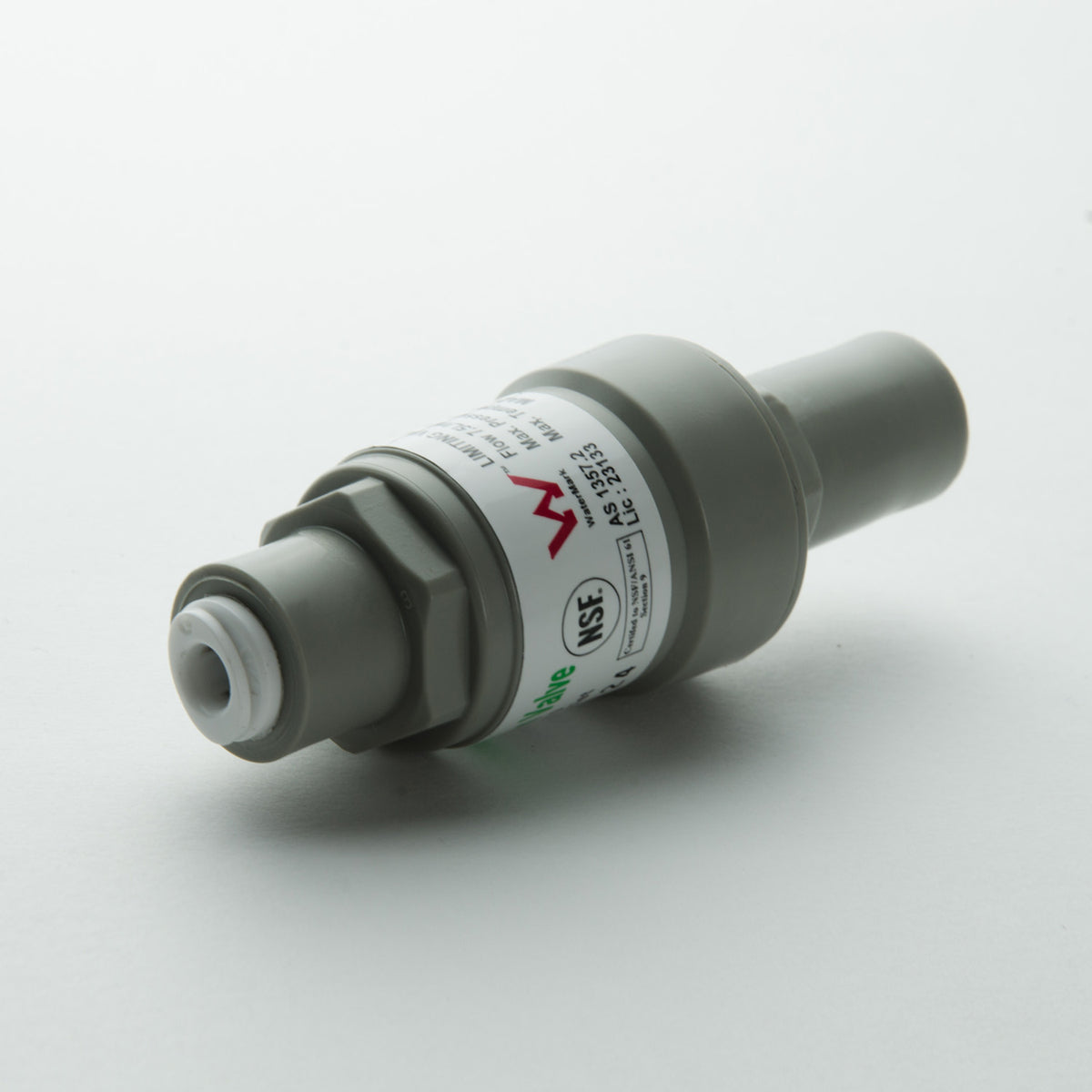 iSpring APR40 Pressure Regulator Filter Valve with 1/4" Quick Connect, 40 Psi, white