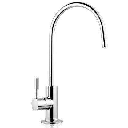 iSpring GA1-B Reverse Osmosis Faucet, Lead-Free Contemporary Drinking Water Faucet for RO Systems, High Spout, Chrome Finish