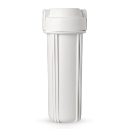 iSpring HW13-US White Water Filter Housing 3/8" Outlet/Inlet, Fits 10" X 2.5" Water Filters