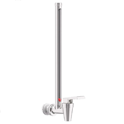 iSpring Sight Glass Spigot with A Clear View Water Level, Compatible with Berkey® and Waterdrop® Gravity-Fed Water Filtration System, Stainless Steel Food-Grade Material