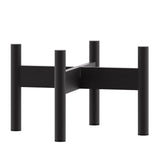 iSpring Wooden Stand for DGF2 Gravity-Fed Stainless Steel Countertop Water Filter System, Black Wood