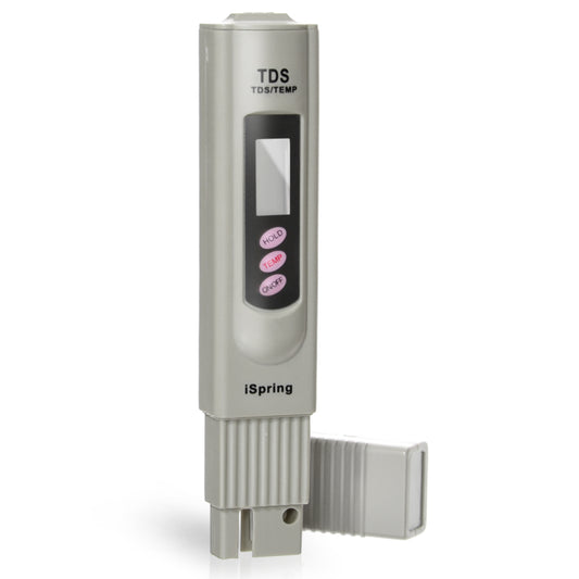 iSpring TDS3 3-Button Digital Water Quality Test Meter with Temperature Test Function