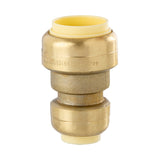 LittleWell ACPF812 Brass 3/4" to 1/2" Push Fit Coupling , Works the Same as A SharkBite