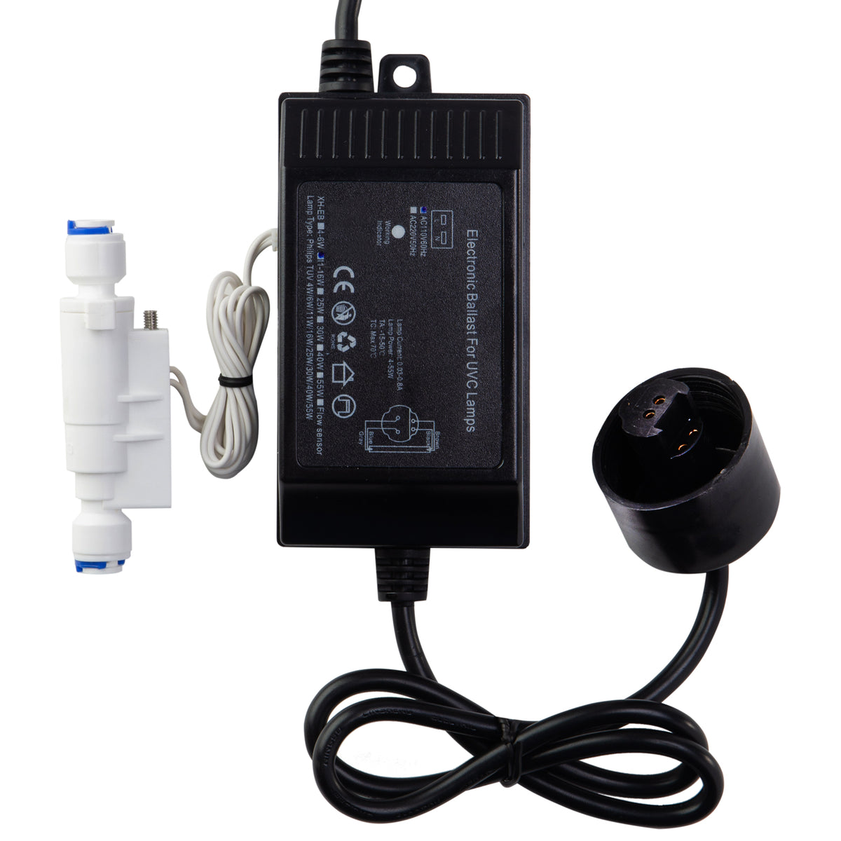 iSpring UVT11B 11W 220V UV Filter Transformer / Ballast with Flow Sensor