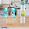 iSpring FG25B-KS 4.5" x 20" High Capacity Heavy Metal Reducing GAC and KDF Whole House Water Filter Replacement Cartridge