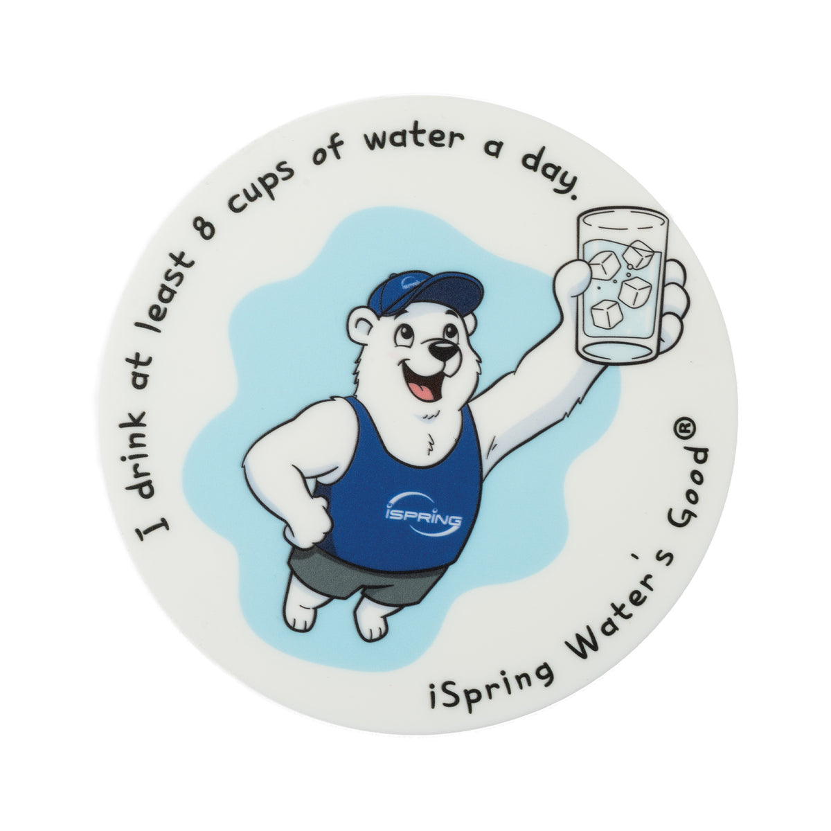 iSpring Mug & Coaster Set
