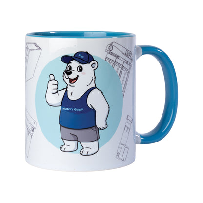 iSpring Mug & Coaster Set